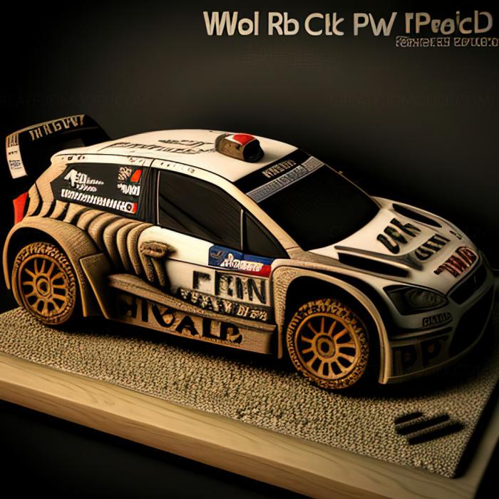نموذج ثلاثي الأبعاد لآلة CNC ألعاب st WRC 2 FIA World Rally Championship 2011 لعبة